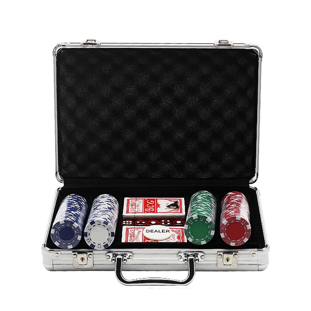 Poker Sett 200 brikker