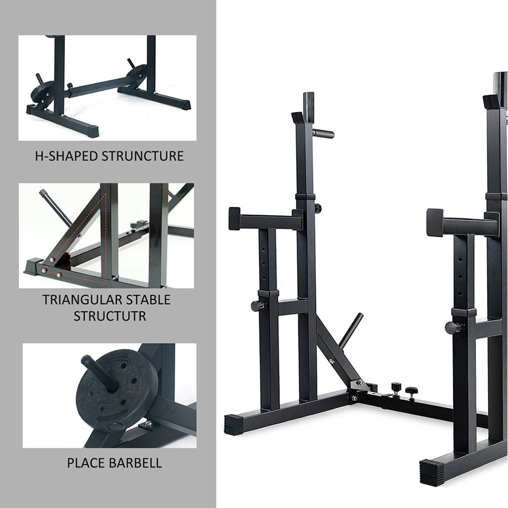 Vektstangstativ / Squat stativ / Knebøystativ til hjemmegym