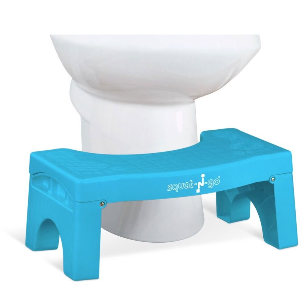 Squat-n-Go - Foldbar Toalettkrakk - Blå