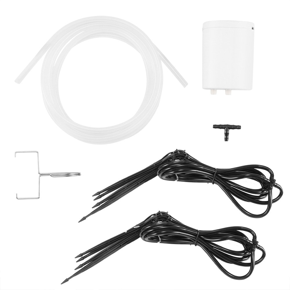 Automatisk vanningspumpe med timer / programmerbart vanningssystem for spray- og dryppvanning