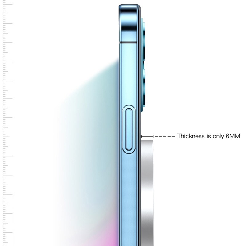 Trådløs Lader 15W til iPhone 12 - Hvit