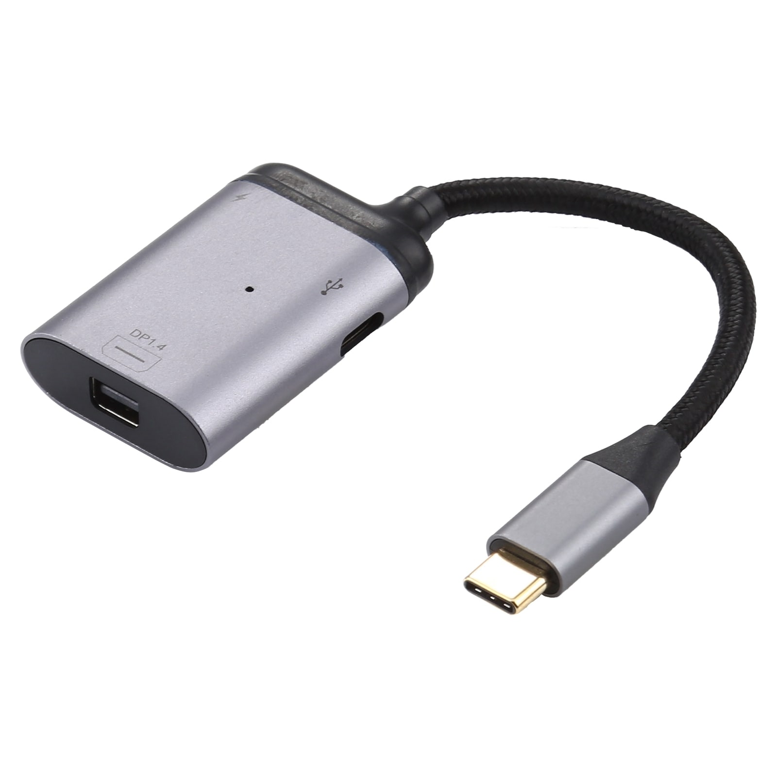 4K USB-C til Mini DisplayPort 1.4 + PD Data Sync Adapterkabel