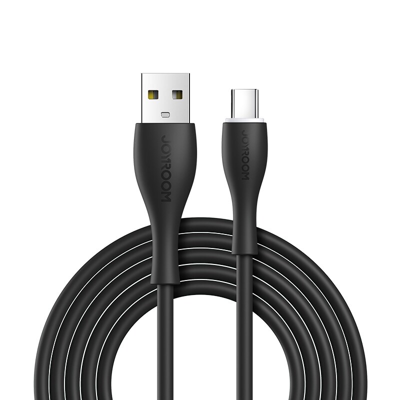 3A USB til USB-C - 2m, svart