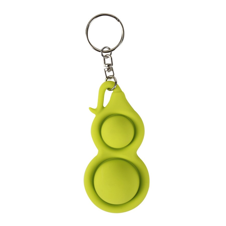 Simple Dimple Nøkkelring - Grønn med 2 Dimples