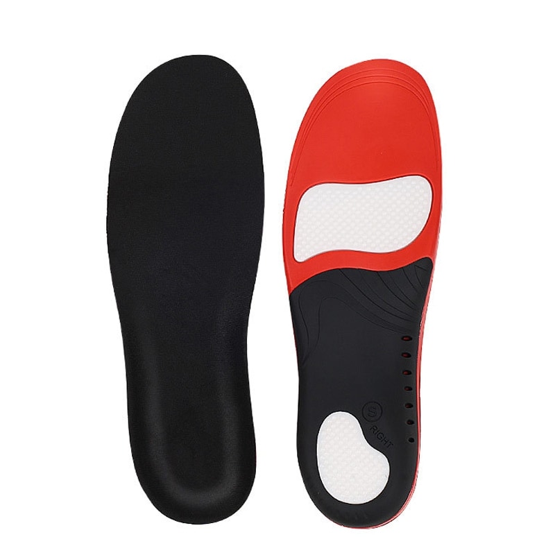 Røde sko innleggssåler til sportssko - Størrelse: M 255-260mm
