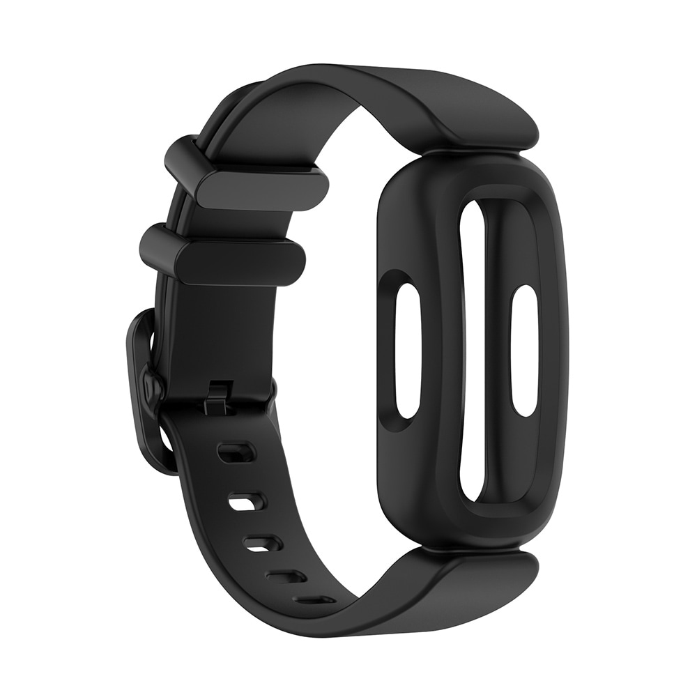 Silikonarmbånd til Fitbit Ace 3 - Svart