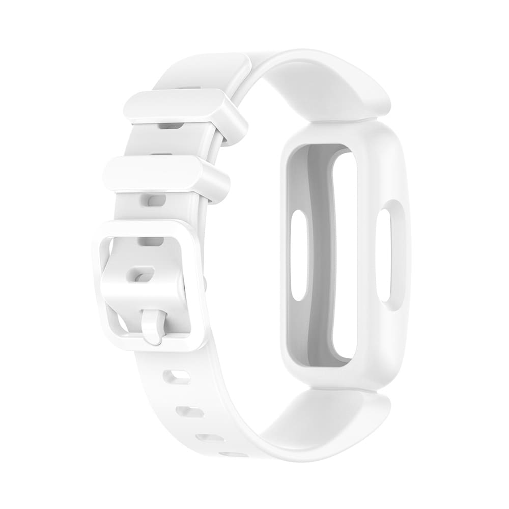 Silikonarmbånd til Fitbit Ace 3 - Hvit