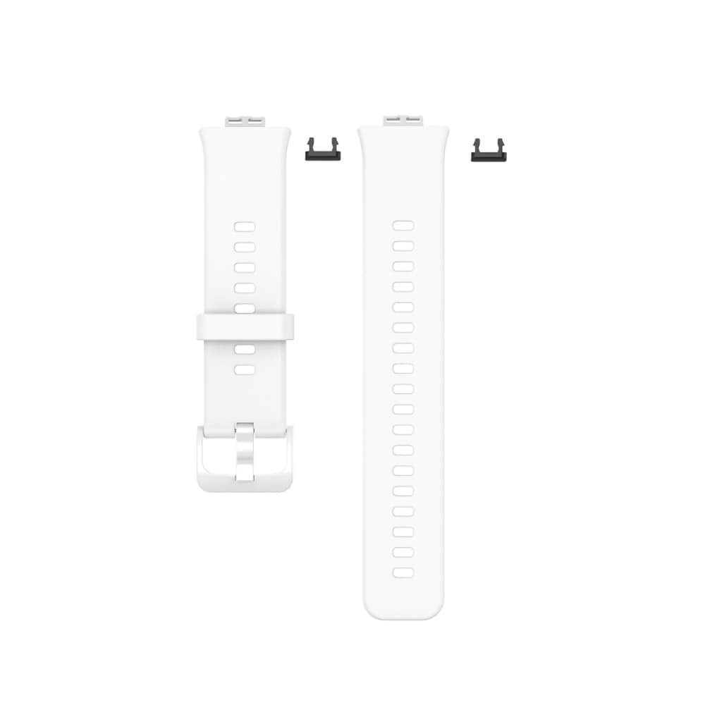 Silikonarmbånd til Huawei Watch Fit - Hvit
