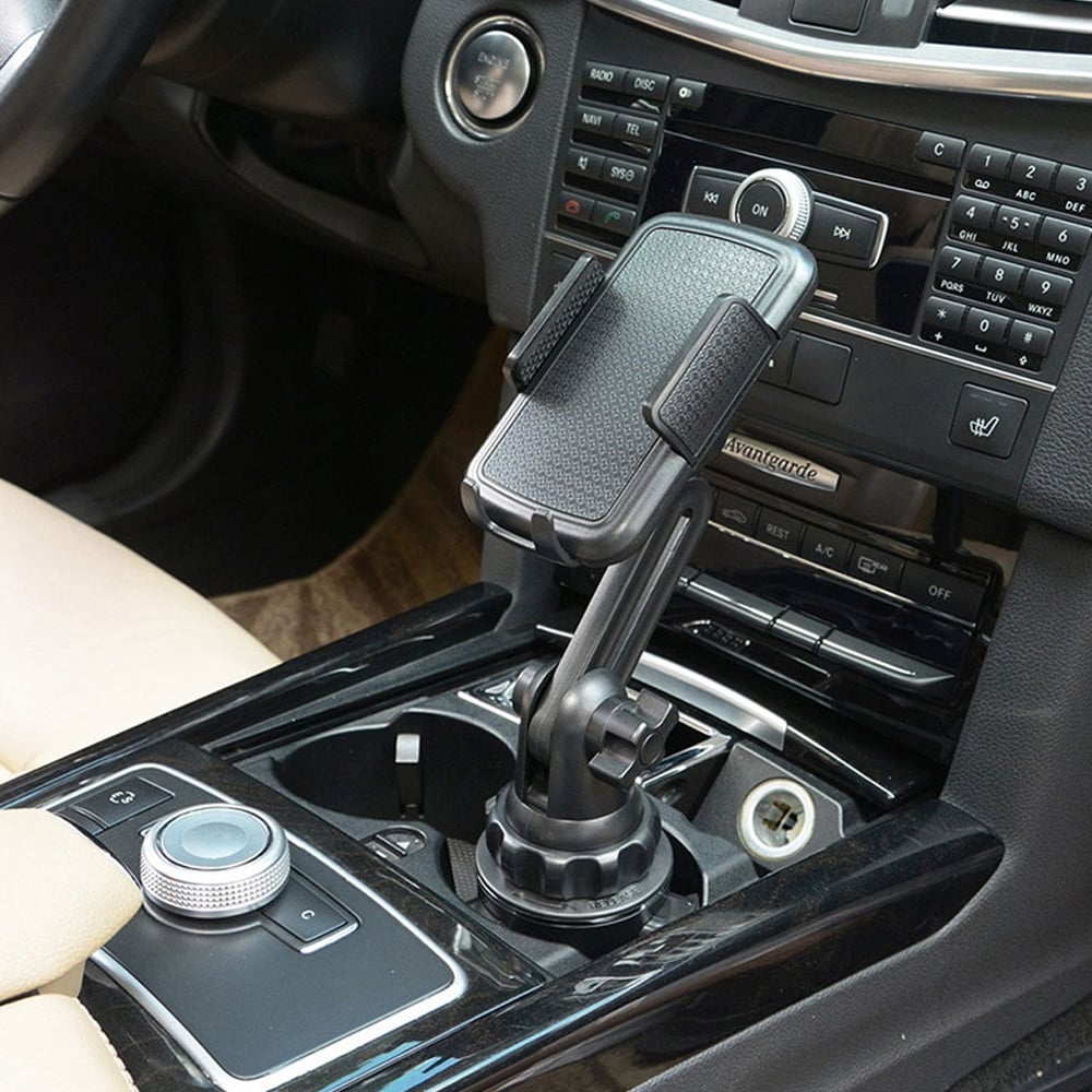Mobiltelefonholder til koppholderen i bilen