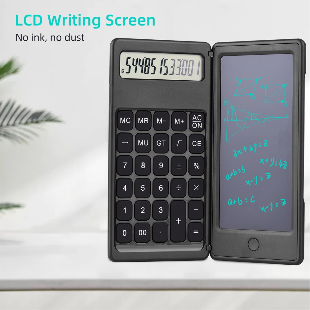 Kalkulator med LCD-skisseskjerm