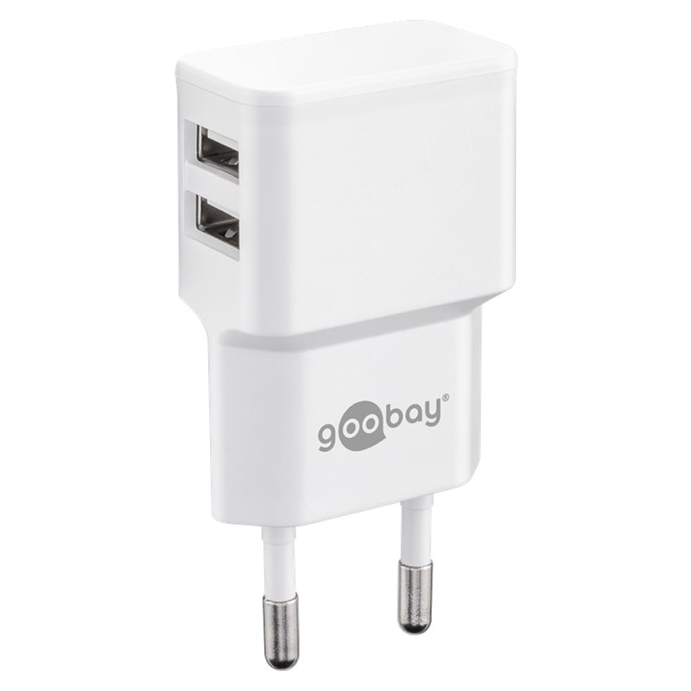 Goobay Dual USB-Lader 2,4A 12W