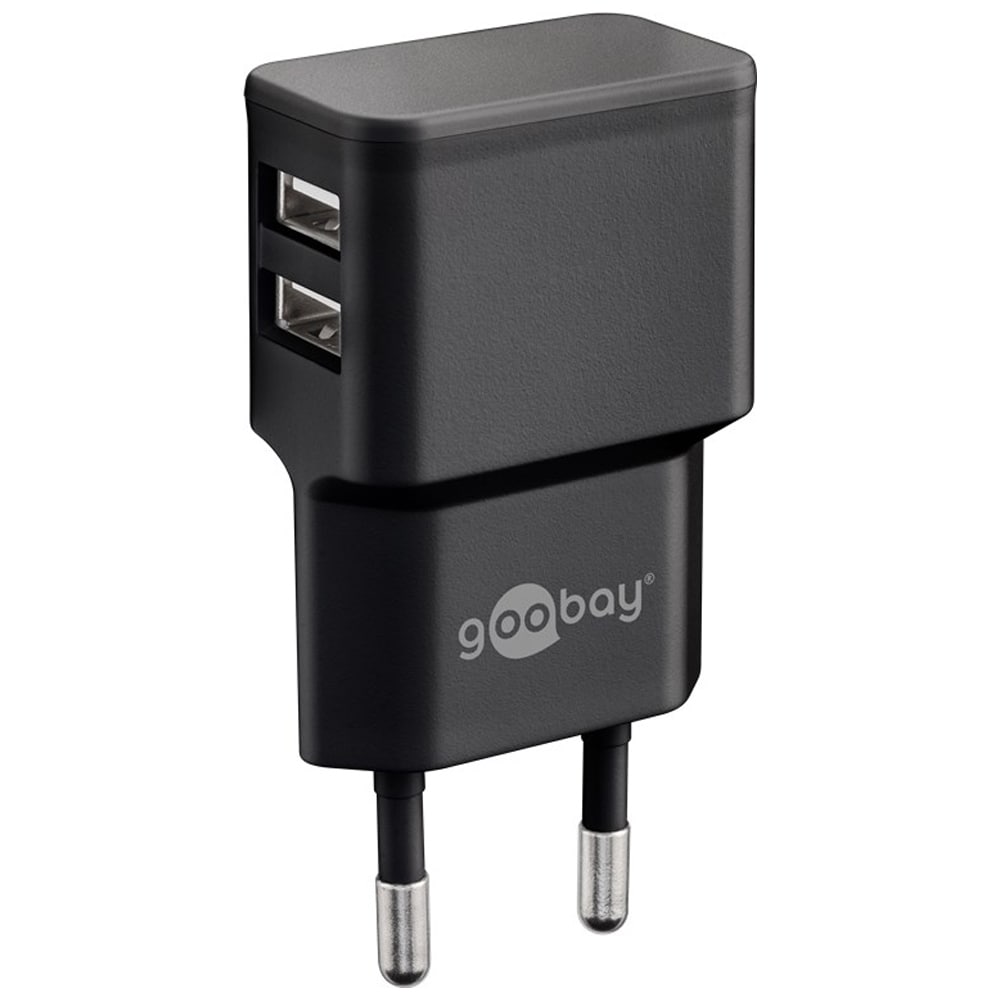Goobay Dual USB-Lader 2,4A 12W