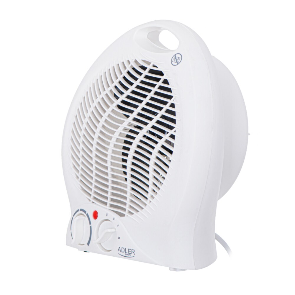 Varmevifte 1000/2000W med termostat og viftefunksjon
