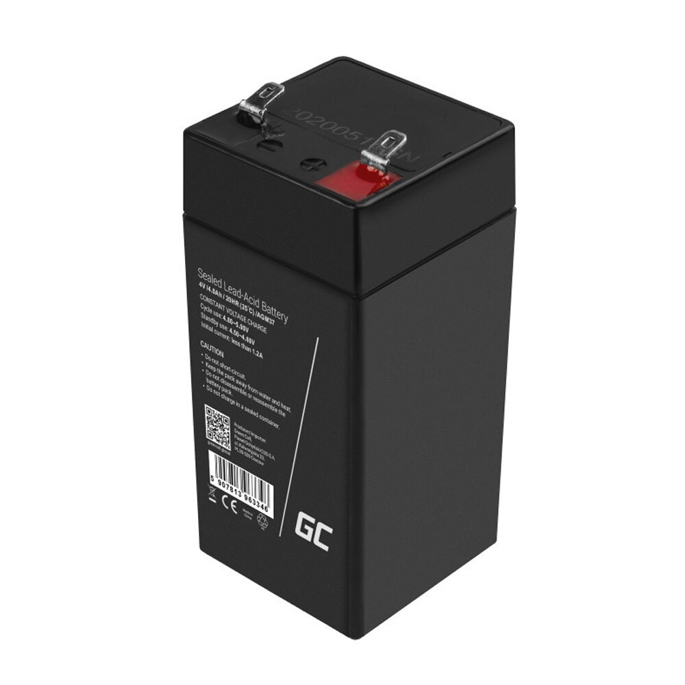 Green Cell AGM VRLA Batteri 4V 4.5Ah