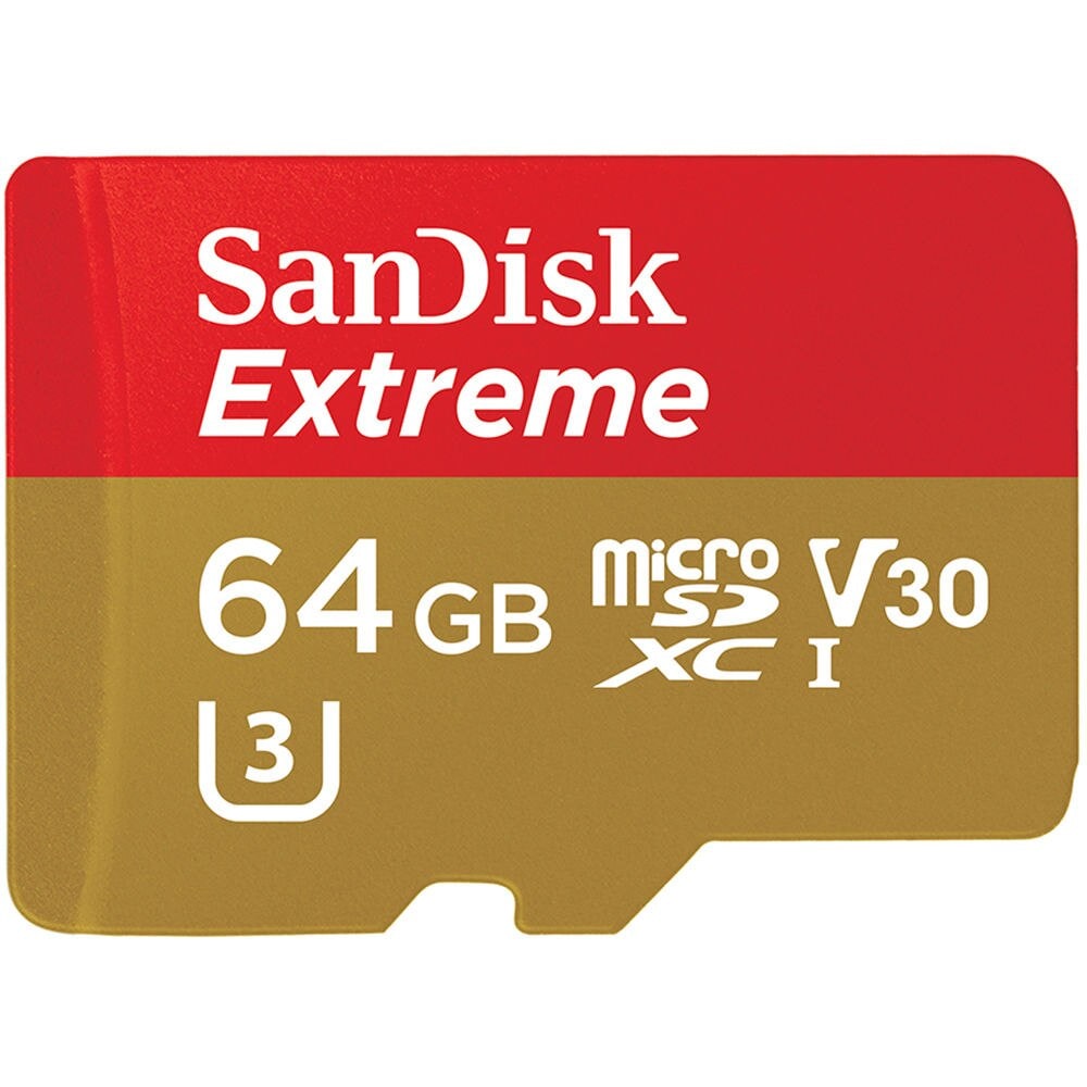 SanDisk Extreme microSDXC 64GB Class 10 V30