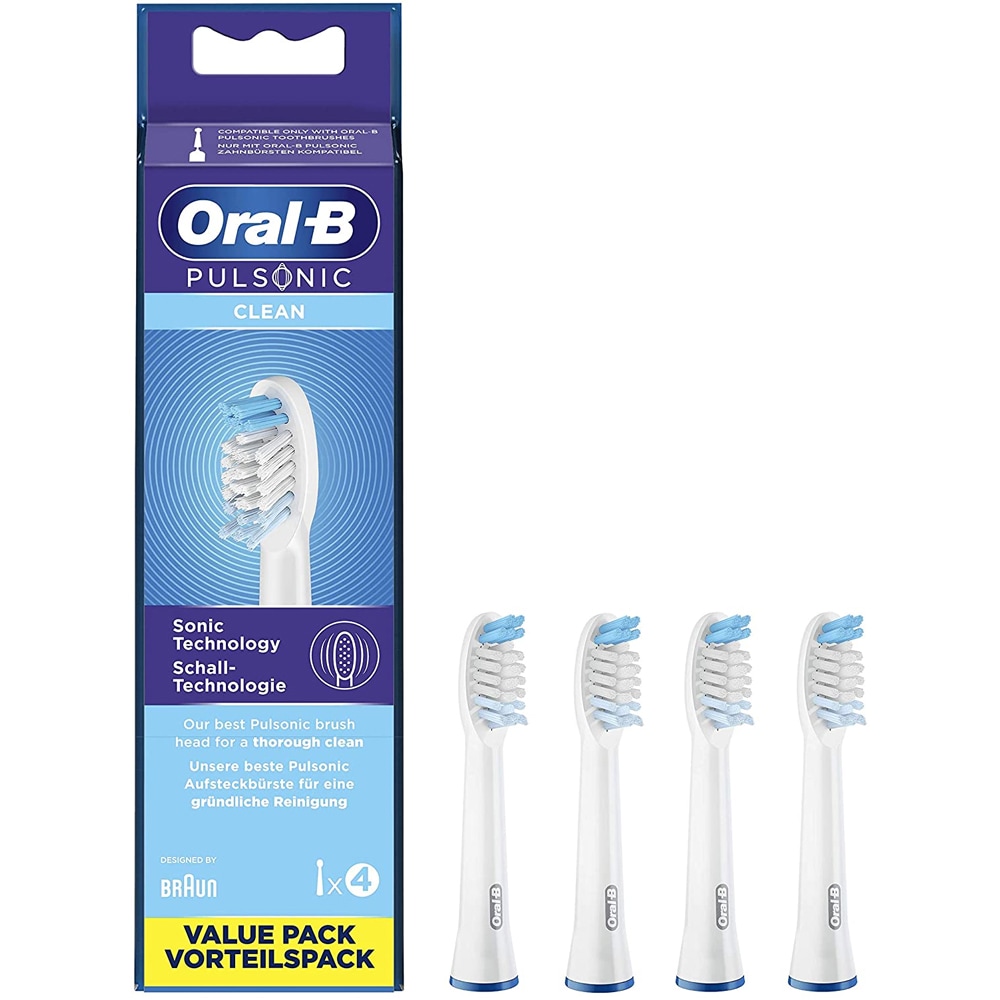 Oral-B Pulsonic Clean 4-pakning