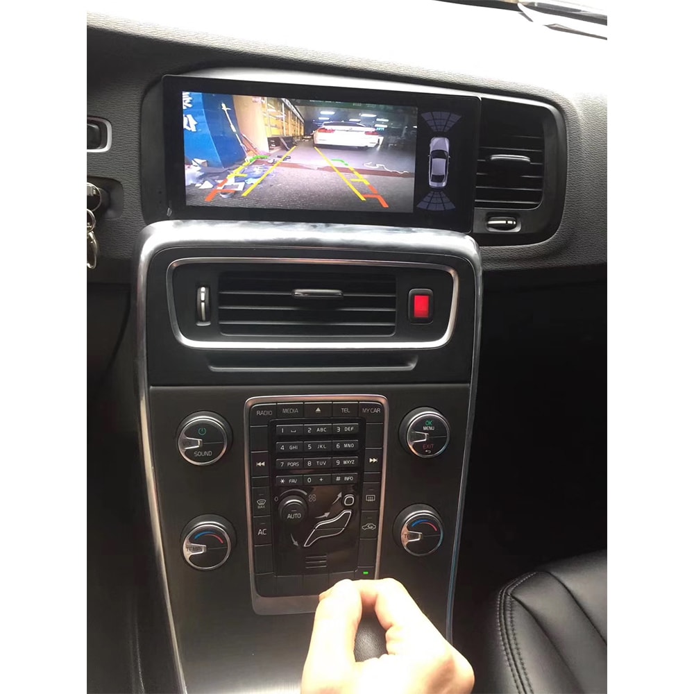 Android GPS med Touch screen og trådløs Apple Carplay for Volvo S60/V60