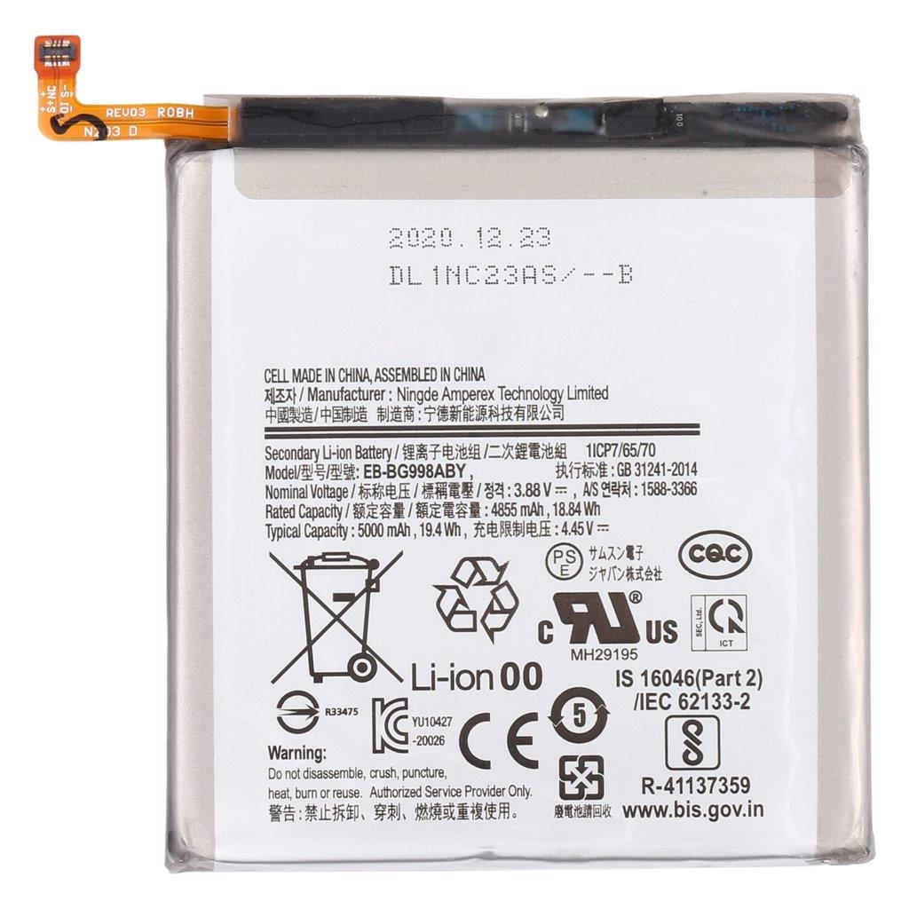 Batteri EB-BG988ABY til Samsung Galaxy S21 Ultra 5G SM-G988 - 5000mAh