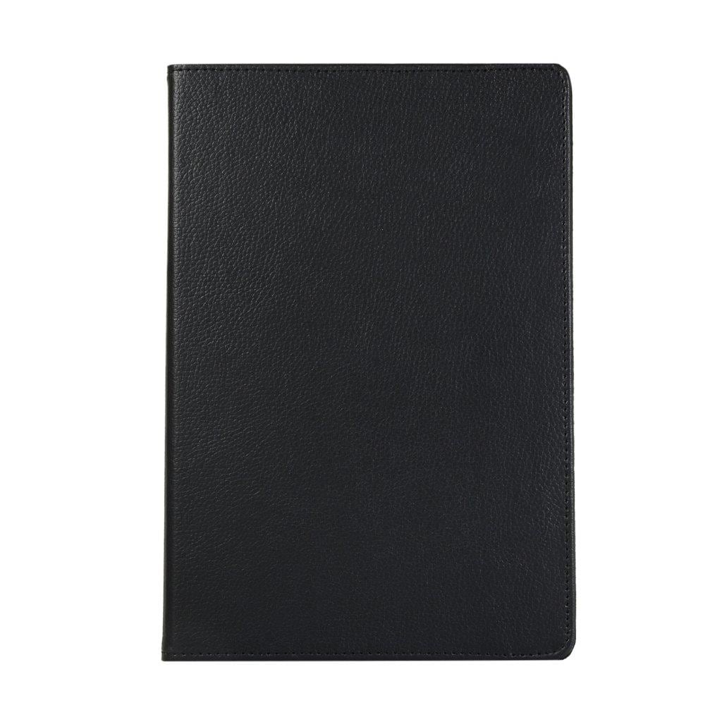 Etui med roterende stativ for Samsung Galaxy Tab S7 FE T730 - Svart
