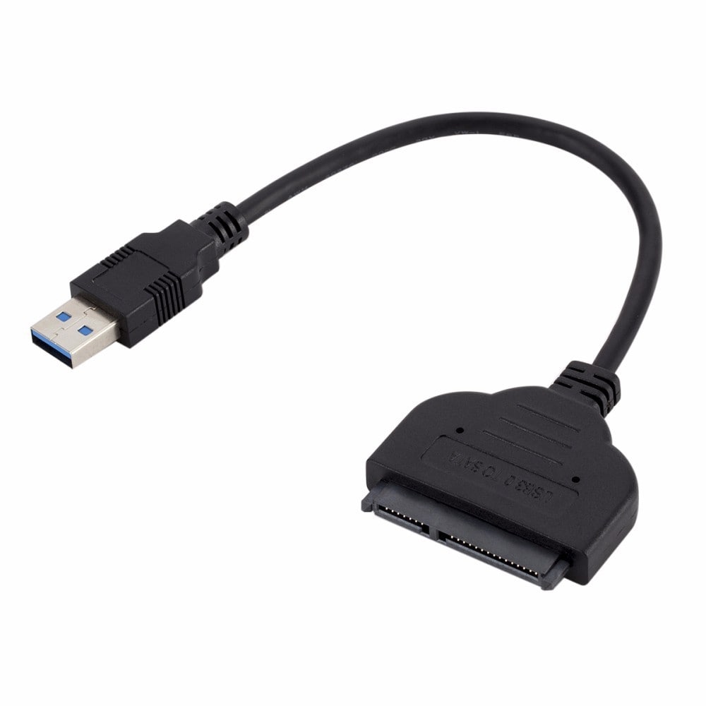 USB til SATA-adapterkabel for 2,5" SSD-harddisker