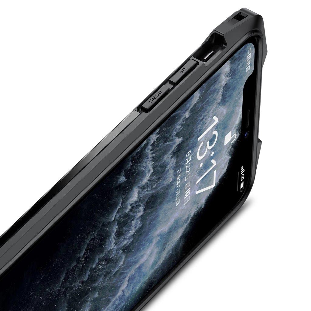 R-JUST slagbeskyttelse til iPhone 13 Pro Max - Sort