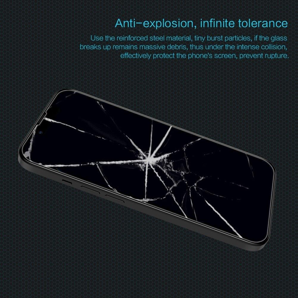Fullskjermbeskyttelse med herdet glass og ekstra hardhet til iPhone 13 mini