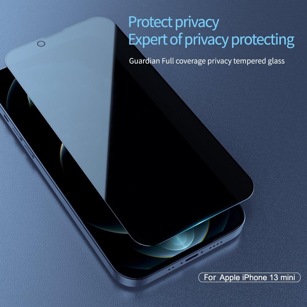 Fullskjerbeskytter med herdet og dempet glass til iPhone 13 / 13 Pro