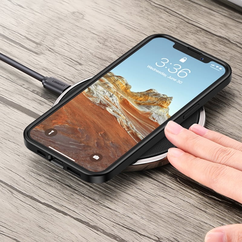 Tynt og støtsikkert mobildeksel til iPhone 13 Pro Max - Svart