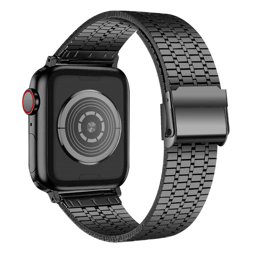 Armbånd med dobbellås til Apple Watch 38 mm - Sort