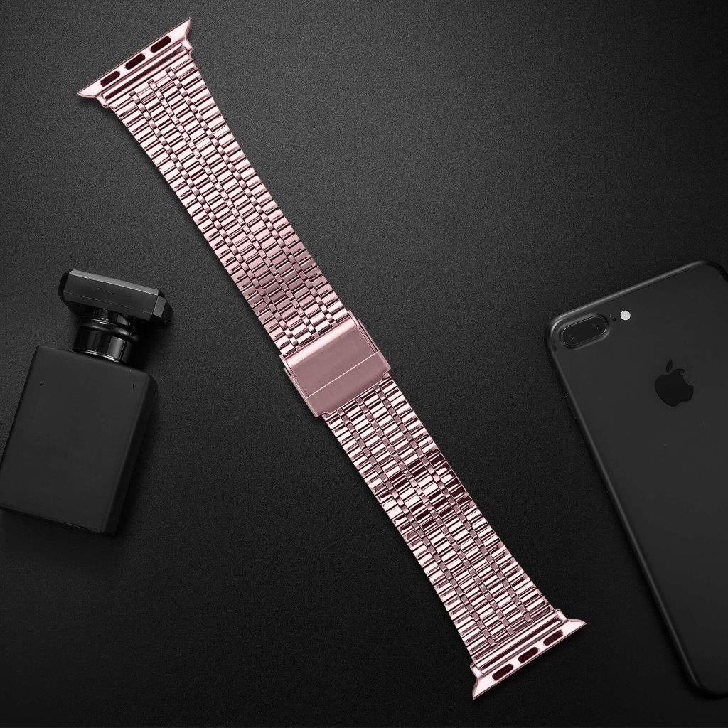 Armbånd med dobbellås til Apple Watch 38 mm - Rosa