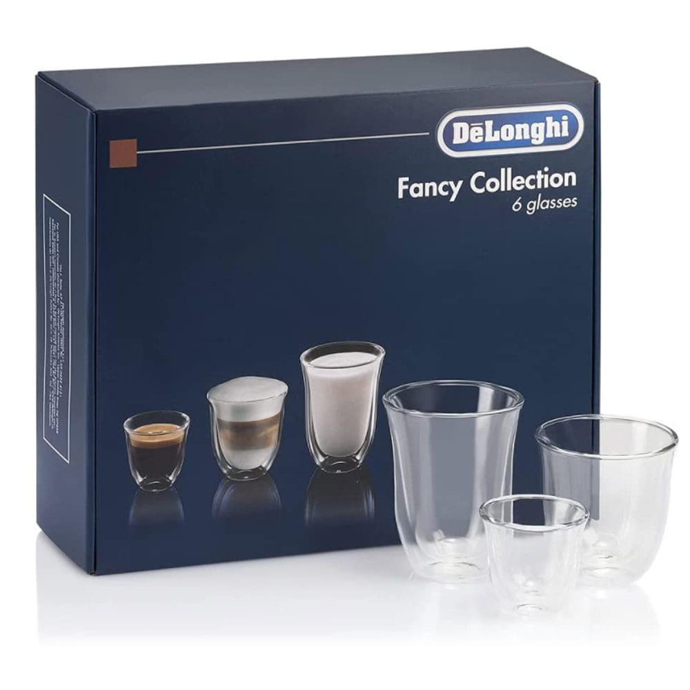 Delonghi Fancy Collection - 6 glass