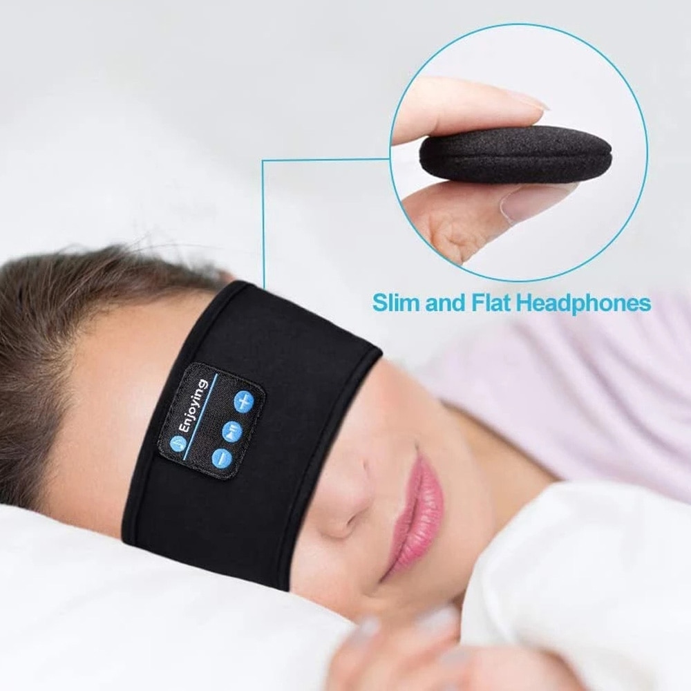 Sovemaske med bluetooth Headset