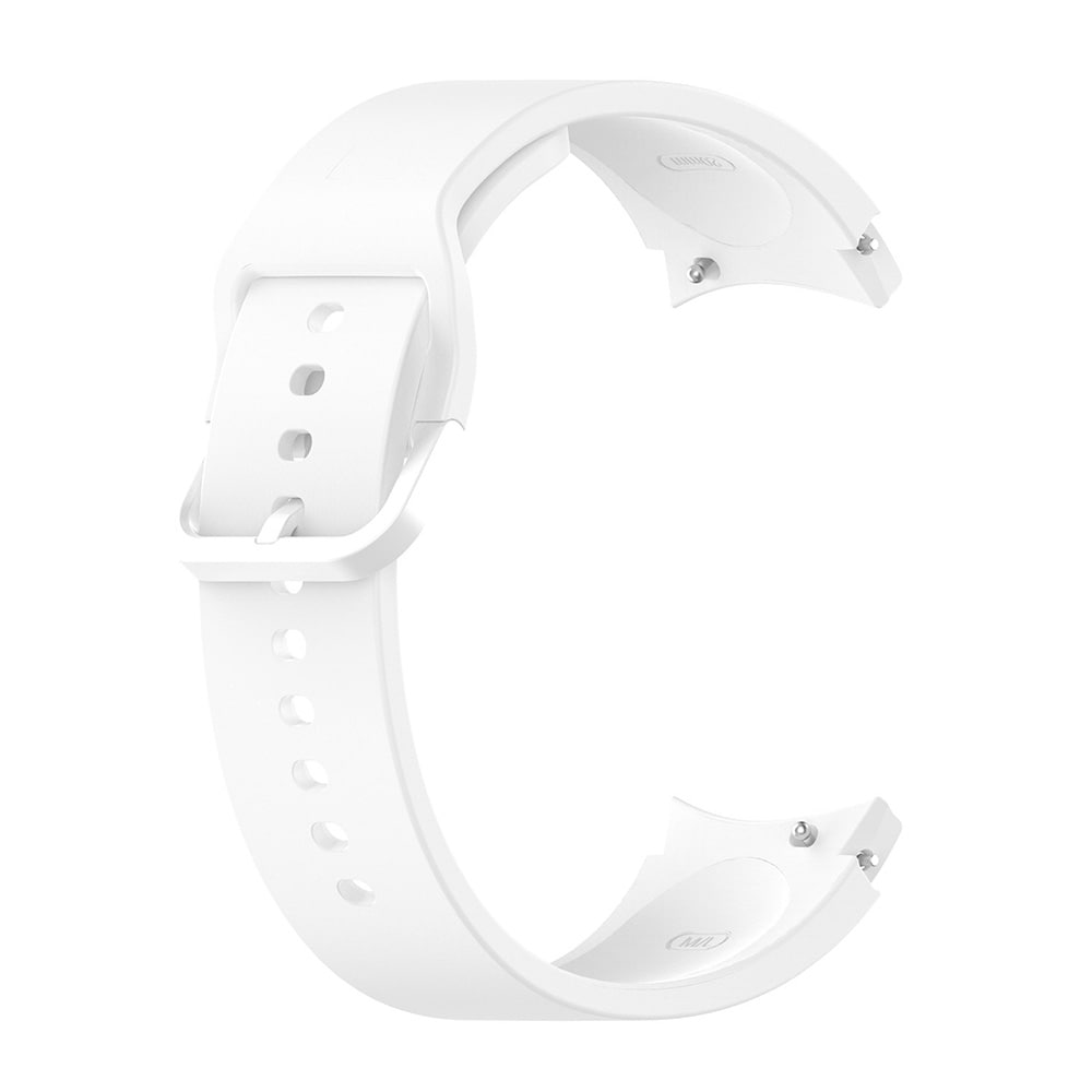 Silikonarmbånd Samsung Galaxy Watch 4 Hvit