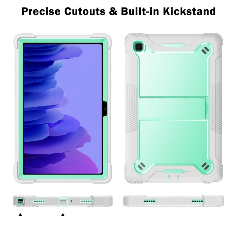 Beskyttelsedeksel med stativ Samsung Galaxy Tab A7 10.4 (2020) Grå/Grønn