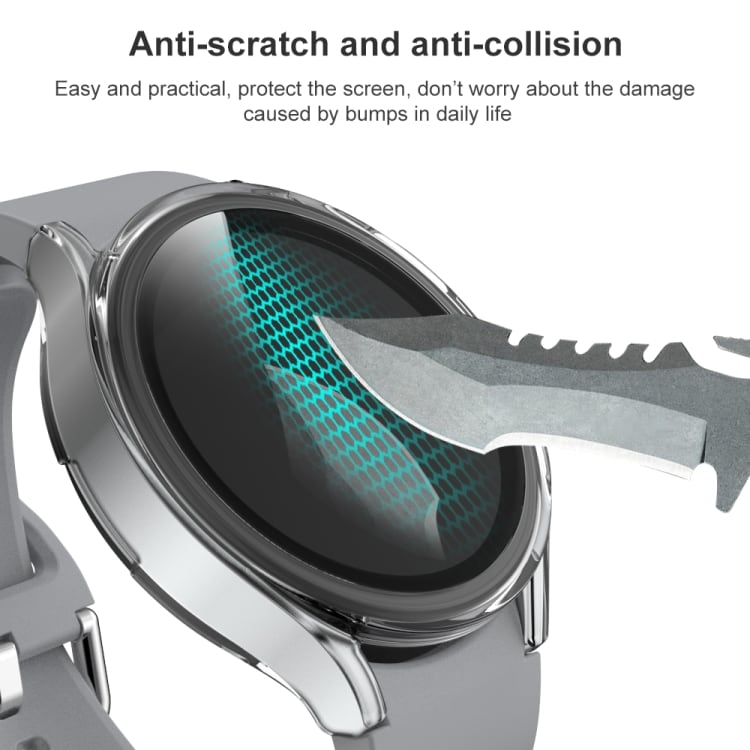 Skjermbeskyttelse & Beskyttelsedeksel Samsung Galaxy Watch 4 44mm - Gjennomsiktig
