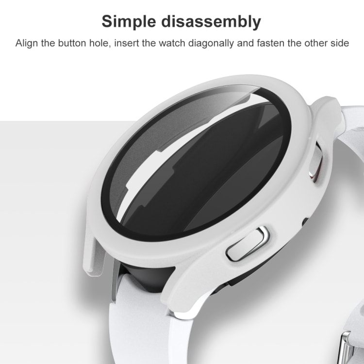 Skjermbeskyttelse & Beskyttelsedeksel Samsung Galaxy Watch 4 40mm - Hvit