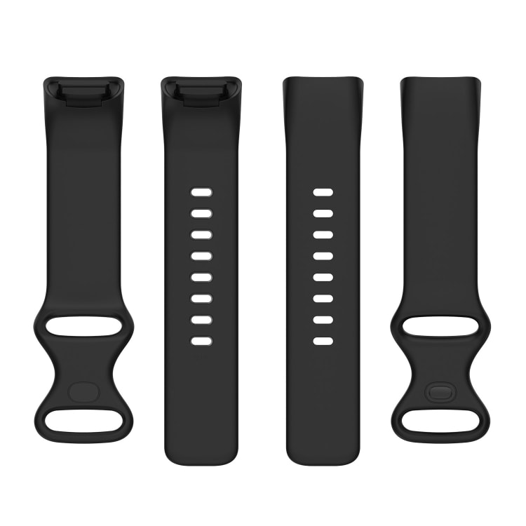 Silikonarmbånd for Fitbit Charge 5 S - Sort