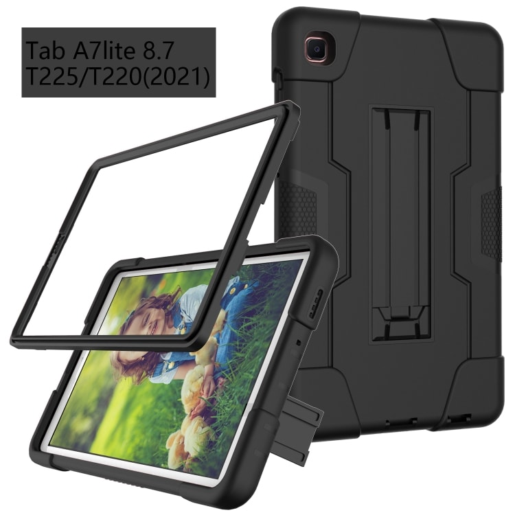 Shockproof Deksel med stativ Samsung Galaxy Tab A7 10.4 (2020) Sort