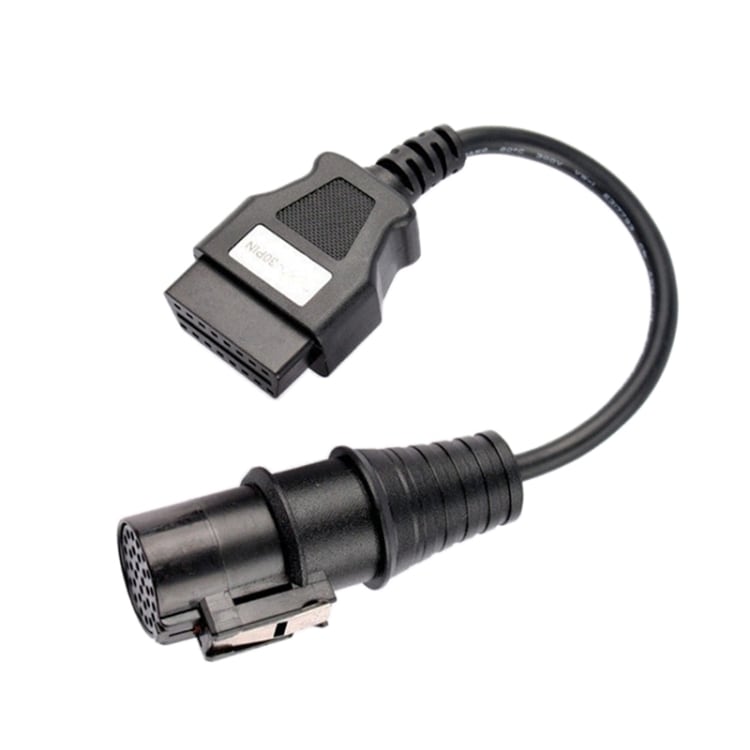 30Pin til 16Pin OBD2 Adapter for IVECO
