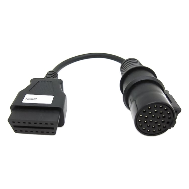 30Pin til 16Pin OBD2 Adapter for IVECO