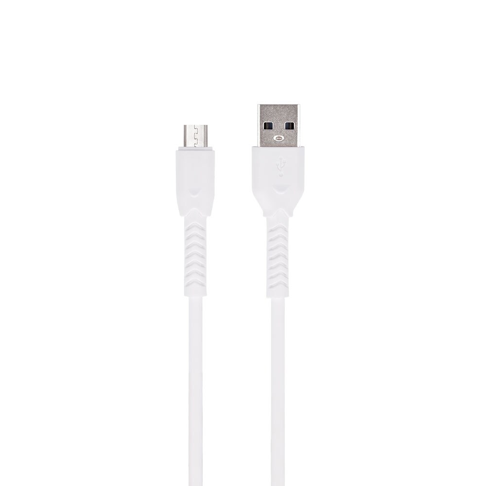 Maxlife MXUC-04 USB-microUSB-kabel 1m Hvit