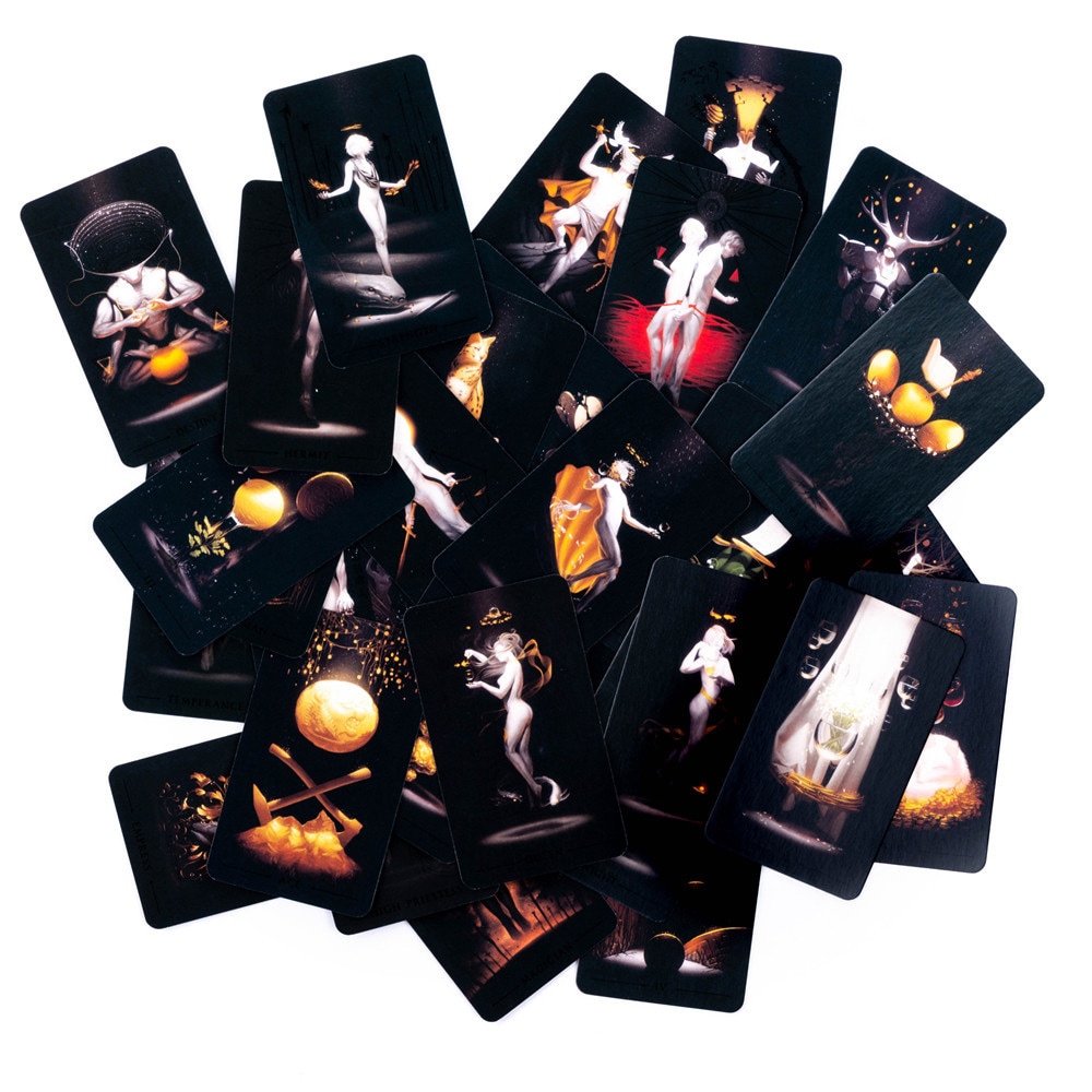 True Black Tarot Cards - En tidløs tarotkortspill