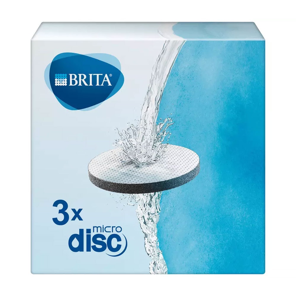 Brita MicroDisc erstatningsfilter 3-pak