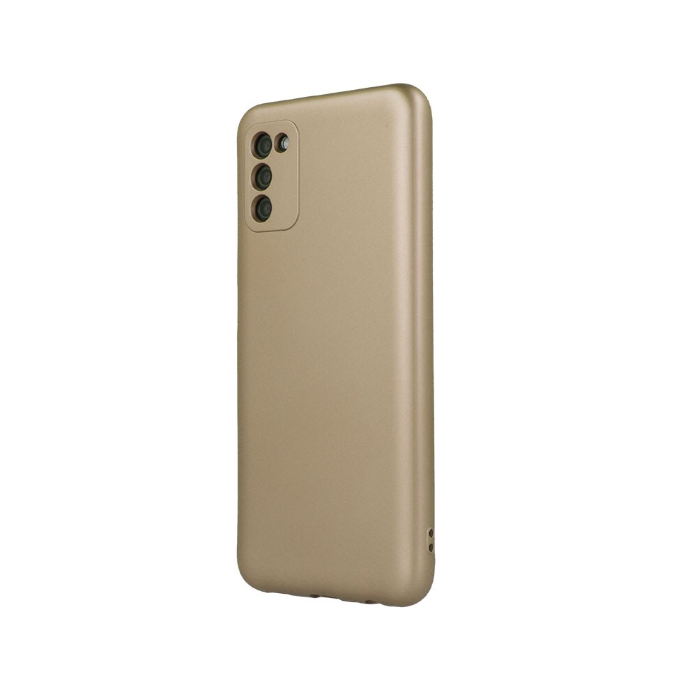 Metallveske til iPhone 13 6,1" med elegant gullfinish