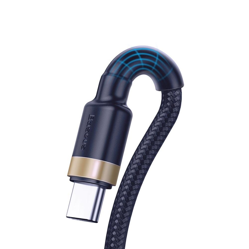 Baseus Cafule USB - USB-C 40W 1,0 m Gull/Blå