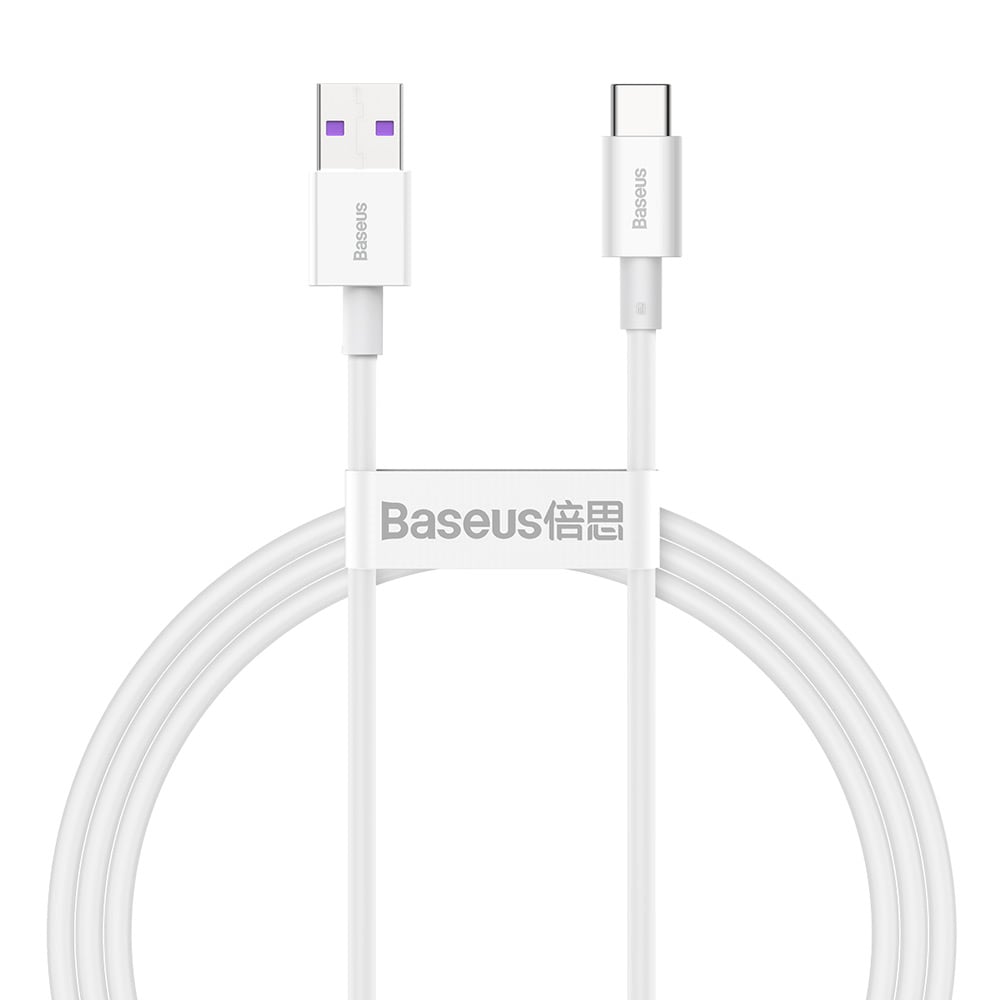 Baseus Superior USB - USB-C 66W 1 m Hvit