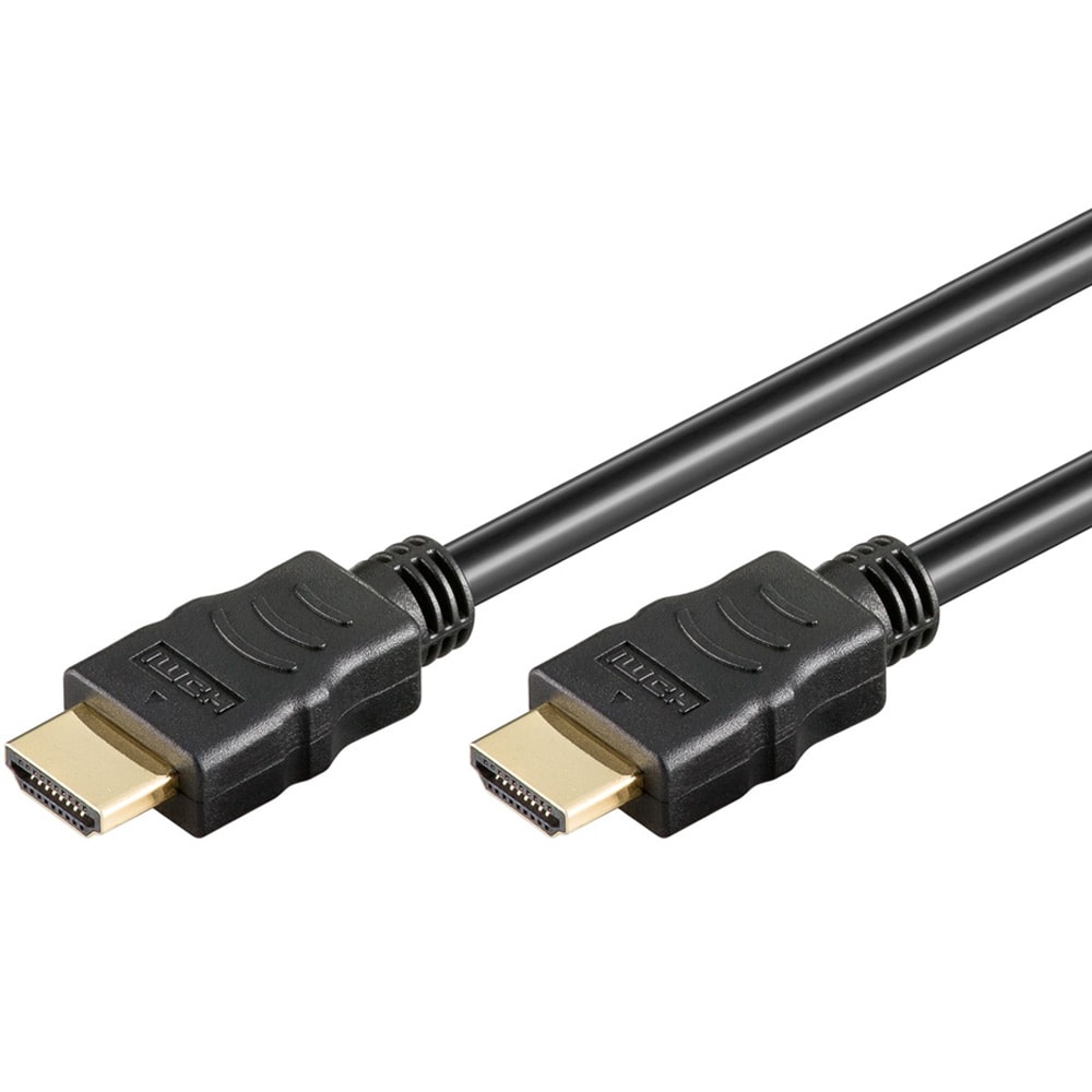 Goobay Høyhastighets HDMI-kabel med Ethernet 0,5m