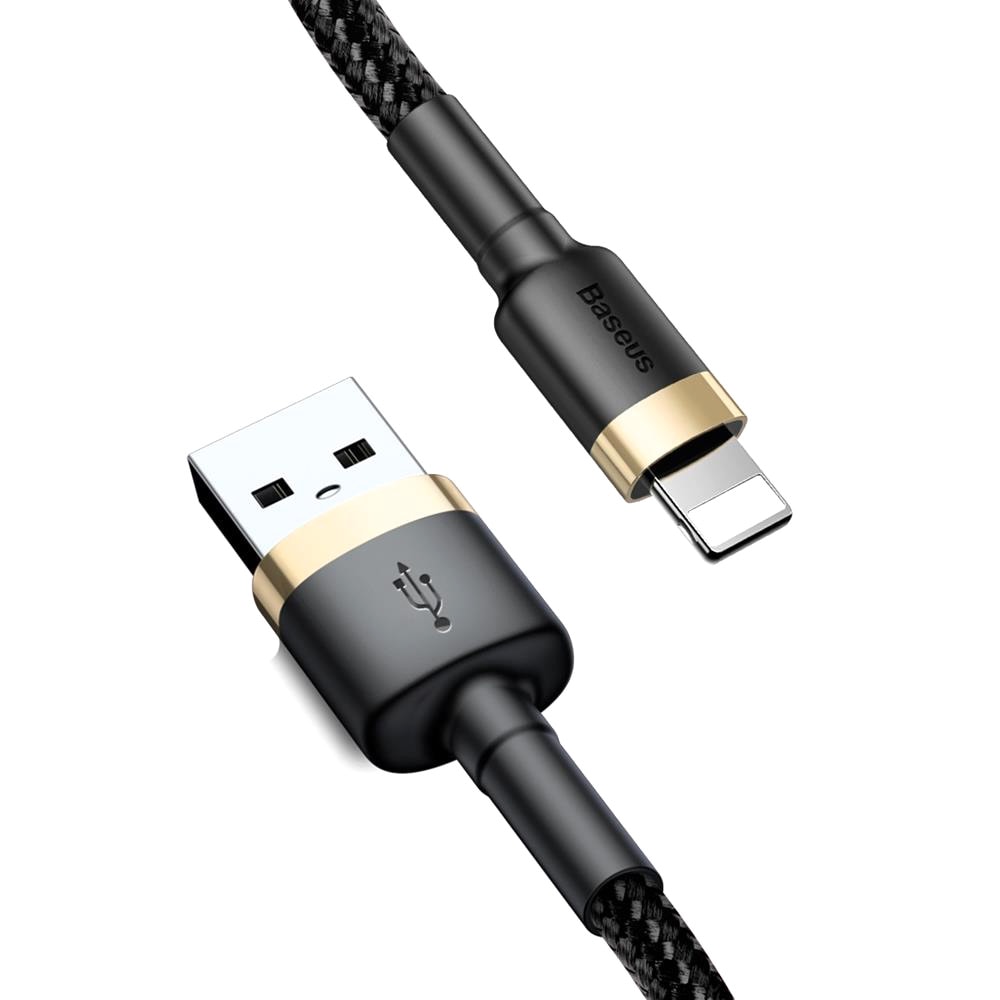 Baseus Cafule USB-kabel USB - Lightning 1,5A 2m Gull/Sort