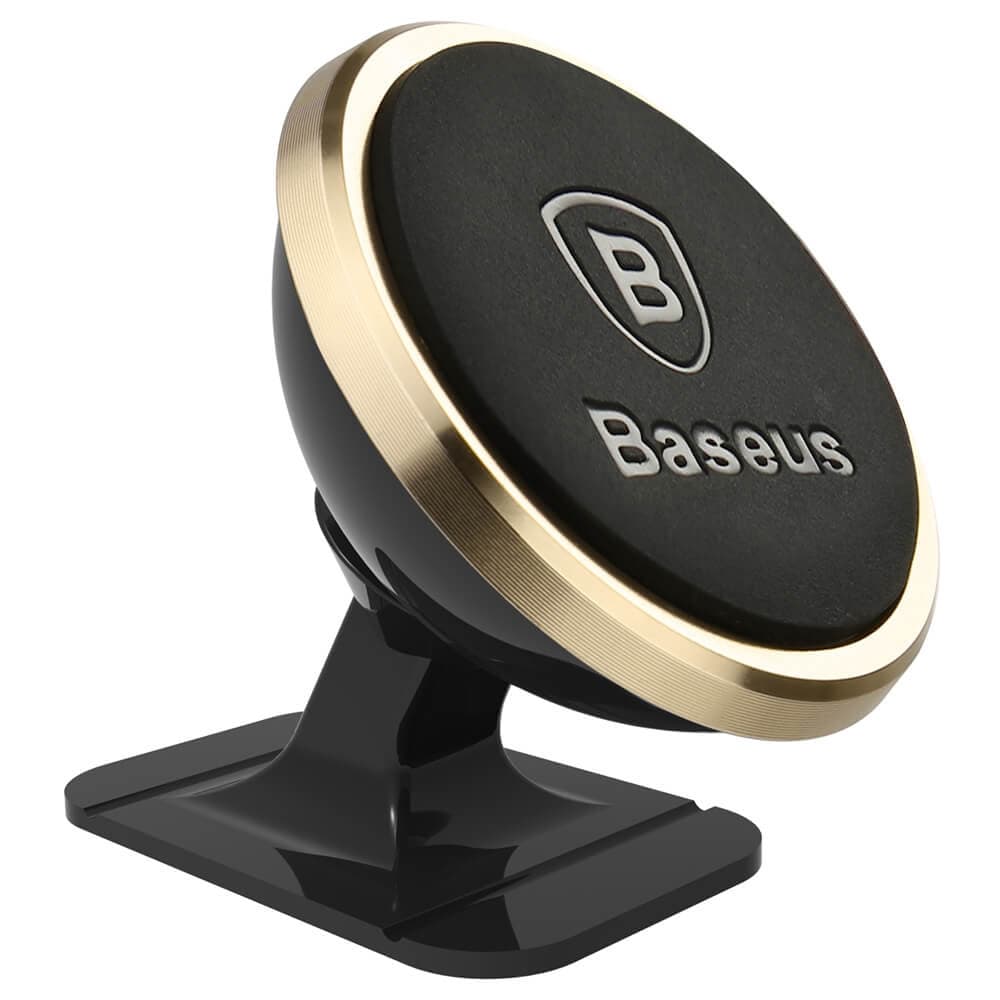 Baseus 360 Magnetisk Mobilholder til bil Gull