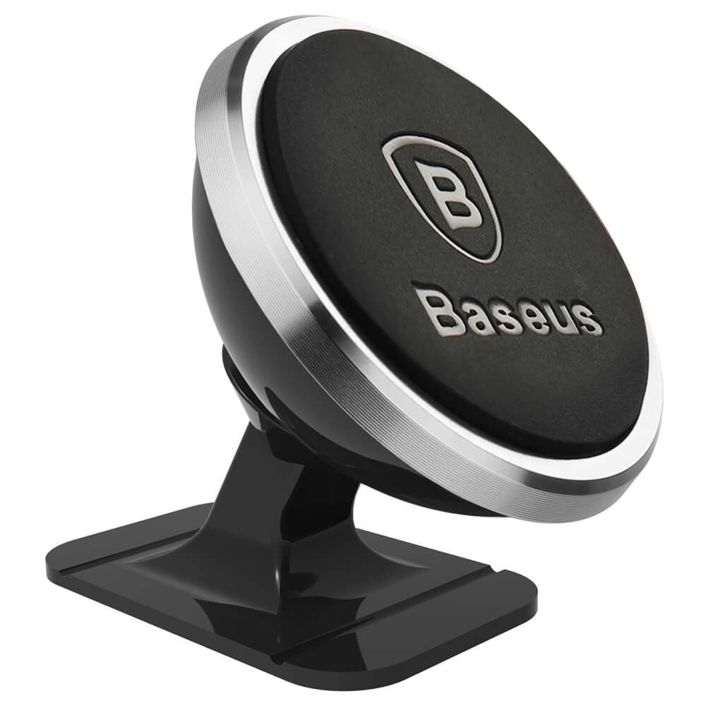 Baseus 360 Magnetisk Mobilholder til bil Sølv